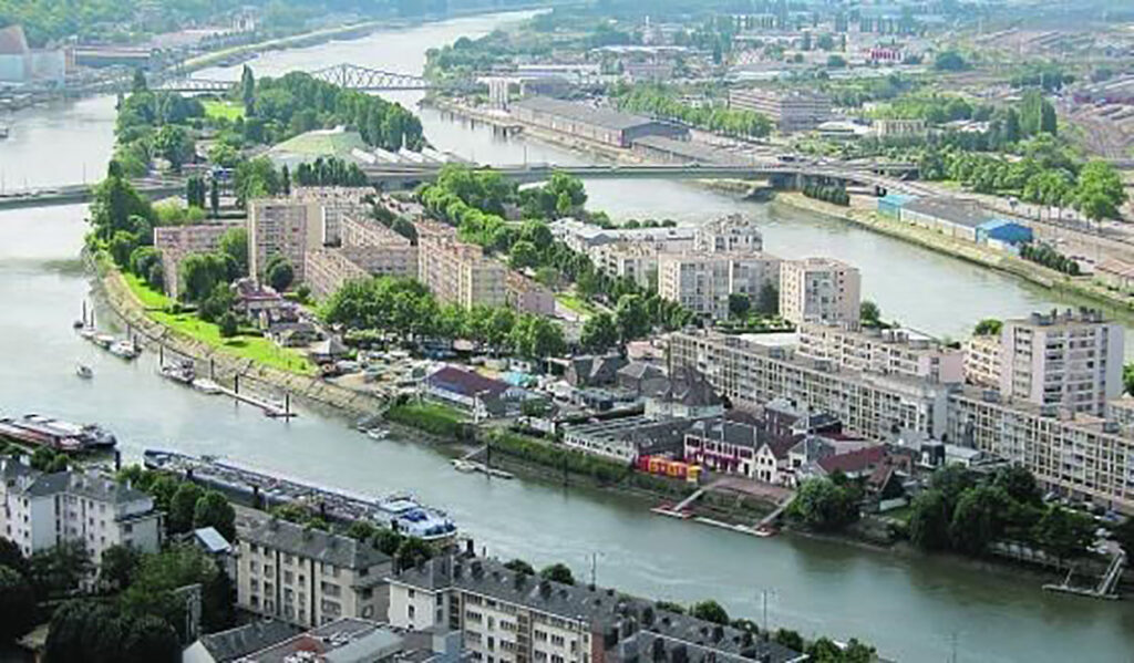 quartier de l'ile lacroix-rouen